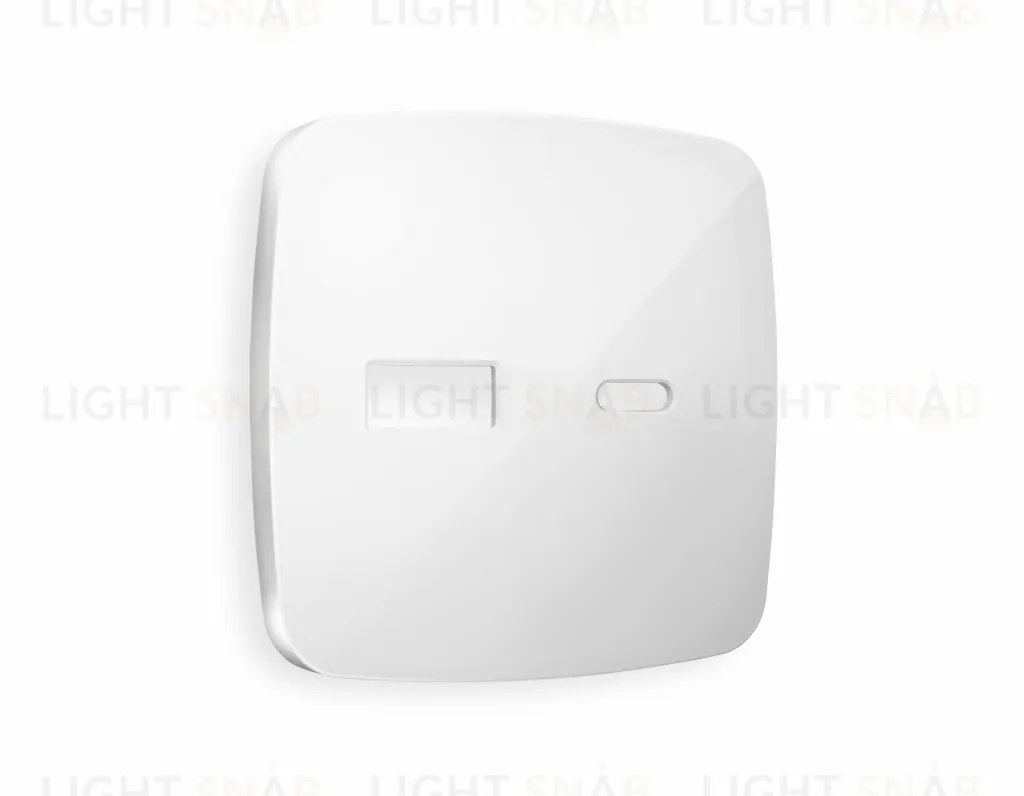 Лицевая панель OMEGA (Белый глянец) для розетки 2USB тип A+C QUANT OP1110 OP1110