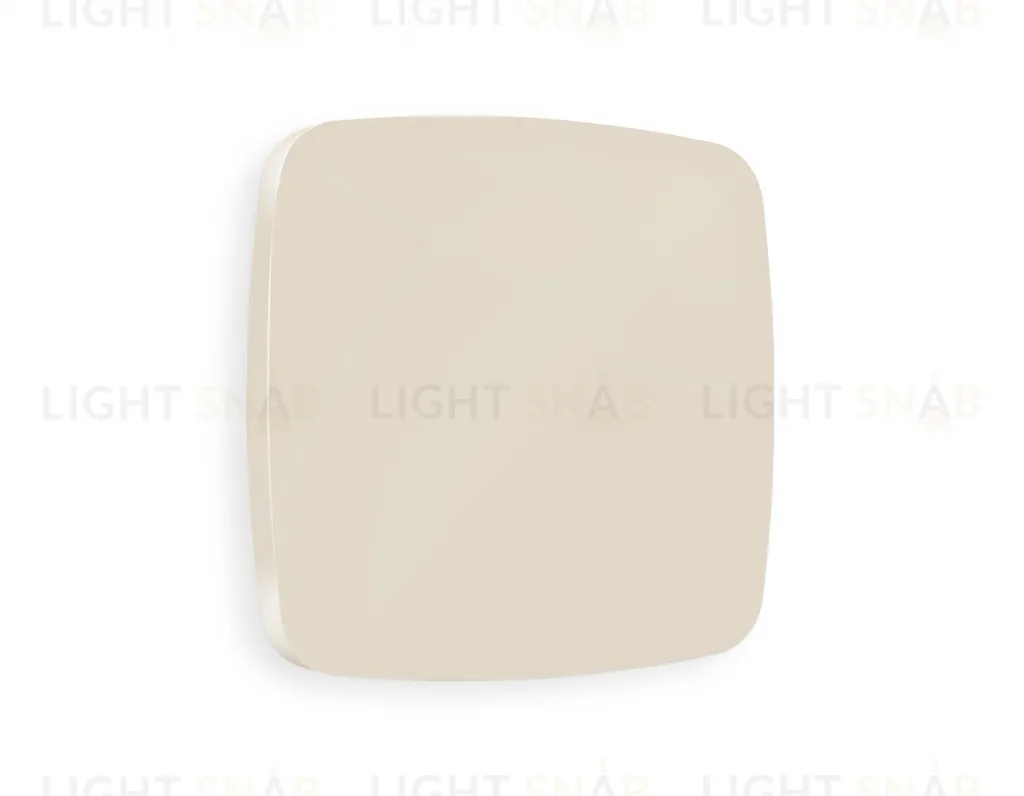 Лицевая панель OMEGA (Бежевый глянец) заглушка для суппорта QUANT OP3160 OP3160