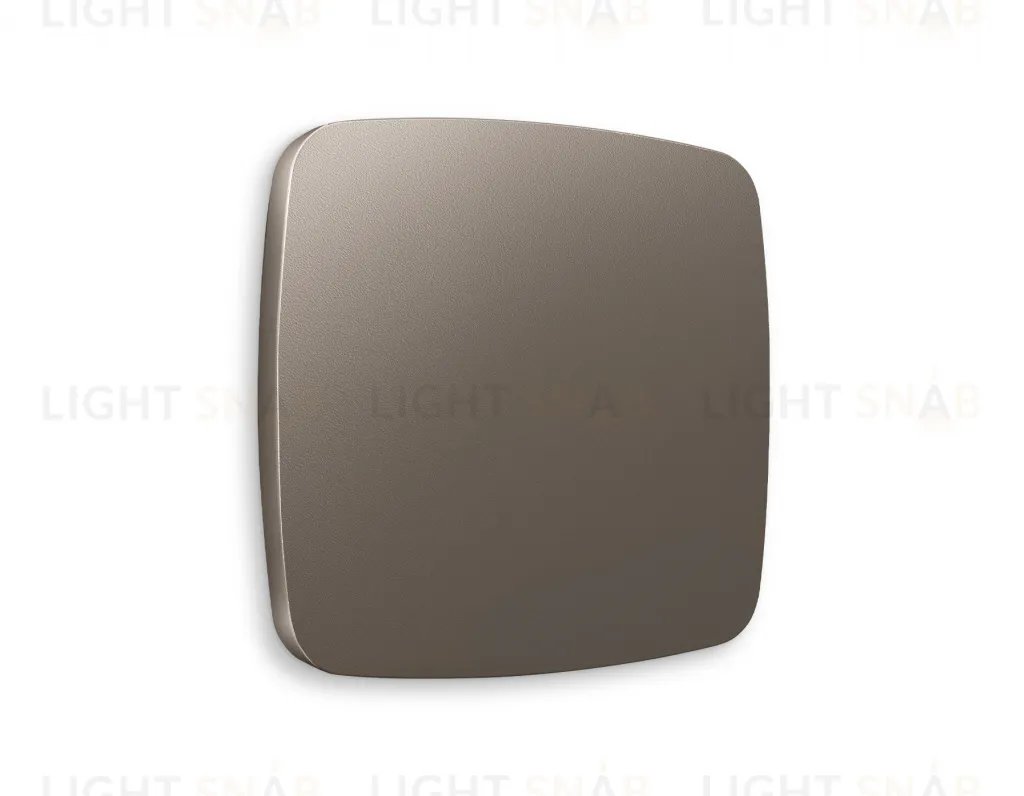 Лицевая панель OMEGA (Темная бронза матовый) заглушка для суппорта QUANT OP6460 OP6460