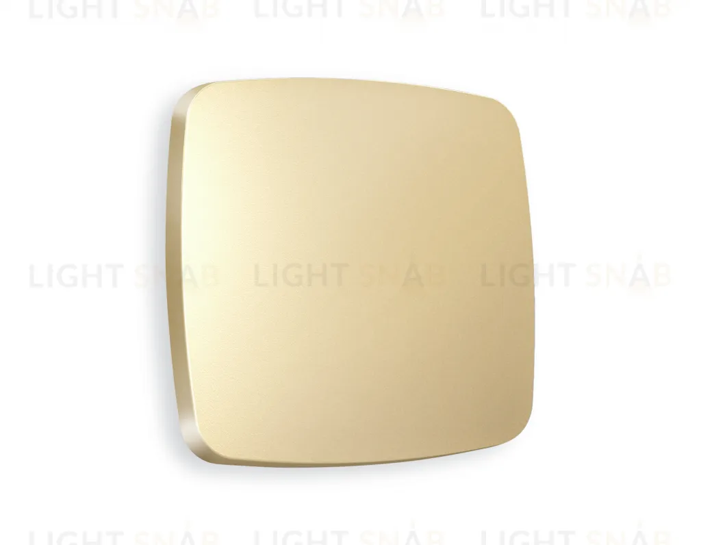 Лицевая панель OMEGA (Шампань) для 1-клавишных выключателей QUANT OP6010 OP6010