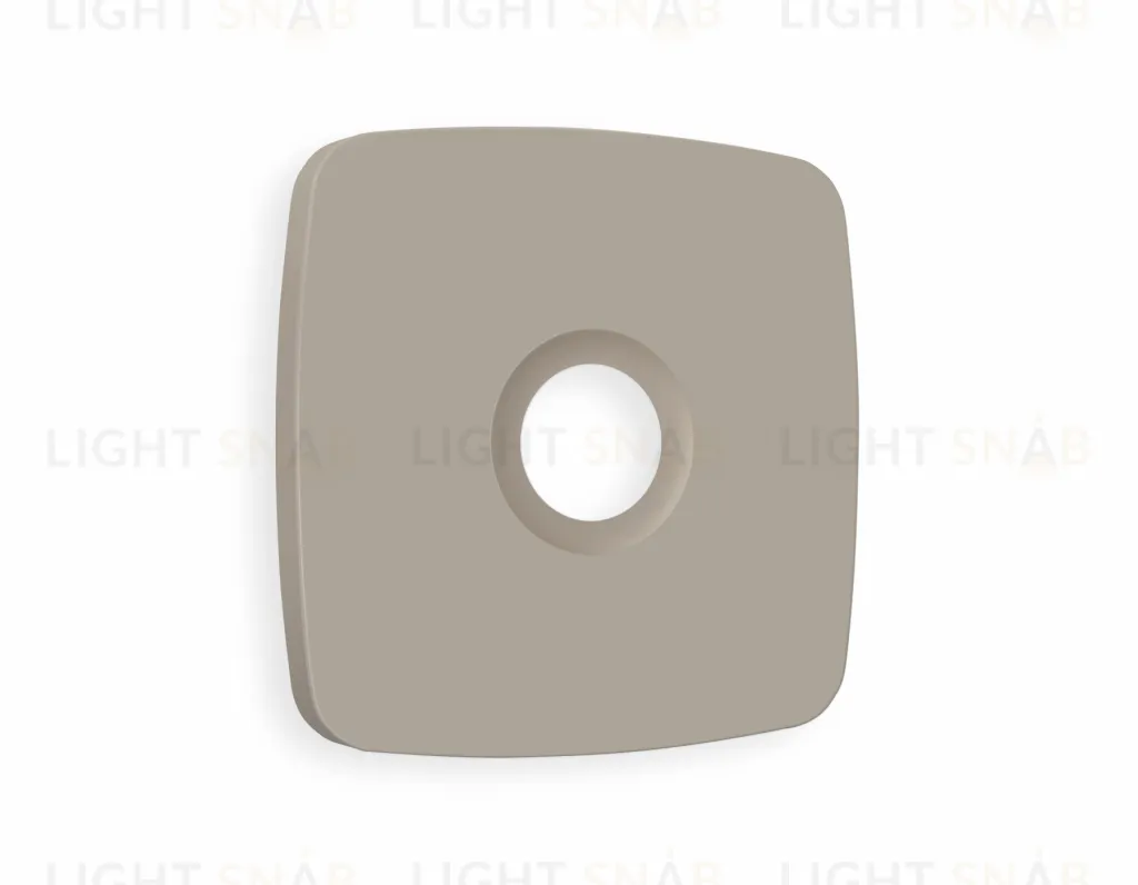 Лицевая панель OMEGA (Серо-бежевый матовый) для TV розетки QUANT OP3730 OP3730