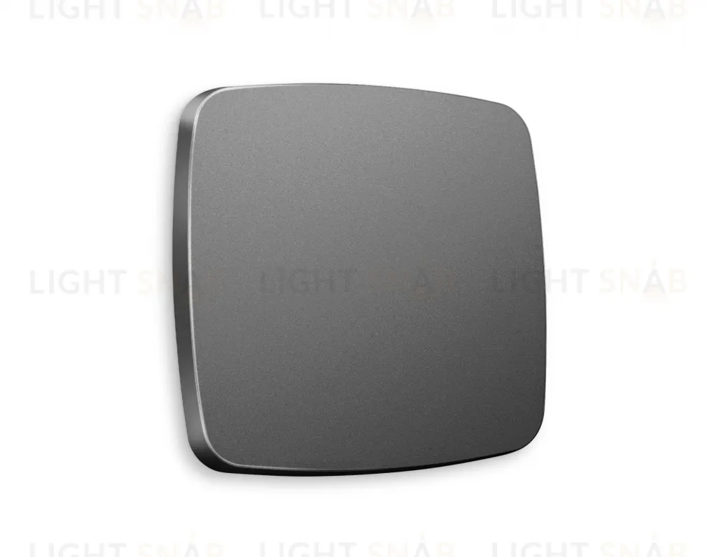 Лицевая панель OMEGA (Антрацит серый) для 1-клавишных выключателей QUANT OP6510 OP6510