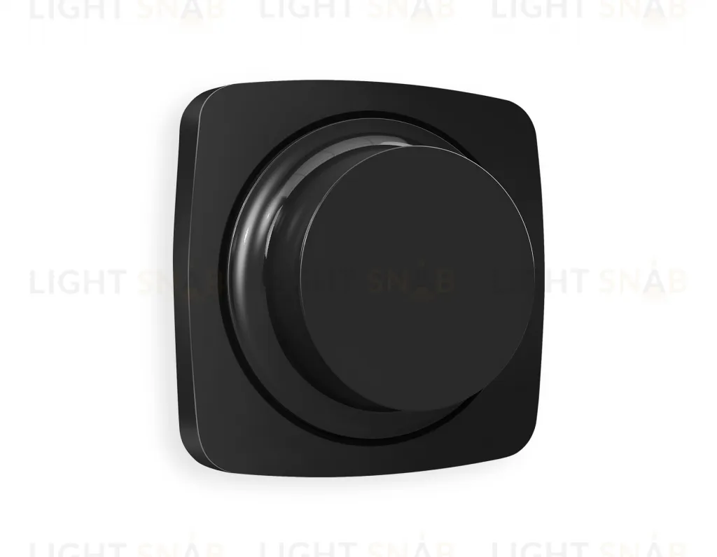 Лицевая панель OMEGA (Черный матовый) для светорегулятора универсального QUANT OP8055 OP8055