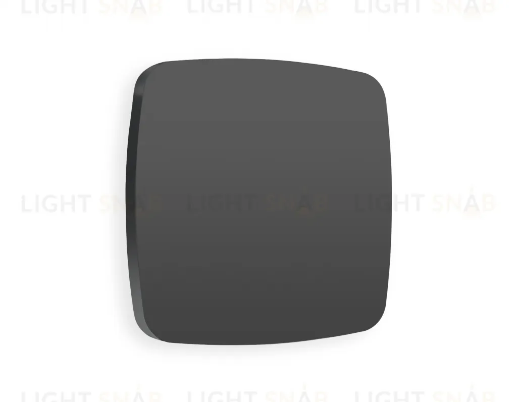 Лицевая панель OMEGA (Графит Мягкое касание) заглушка для суппорта QUANT OP9160 OP9160