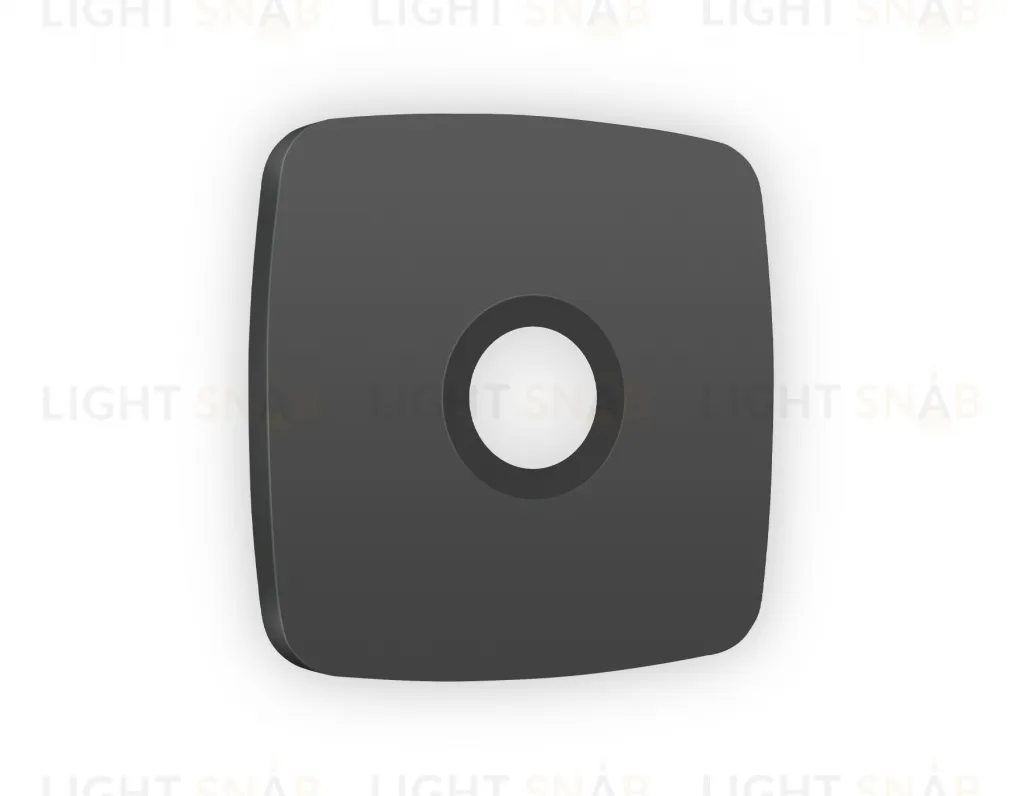 Лицевая панель OMEGA (Графит Мягкое касание) для TV розетки QUANT OP9130 OP9130