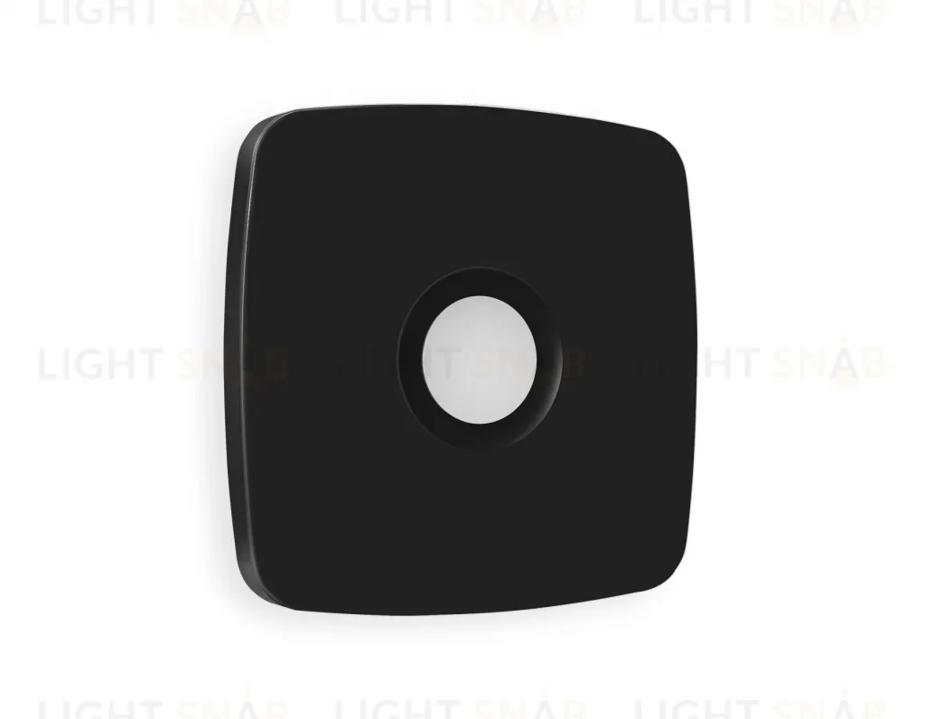 Лицевая панель OMEGA (Черный матовый) для TV розетки QUANT OP8130 OP8130