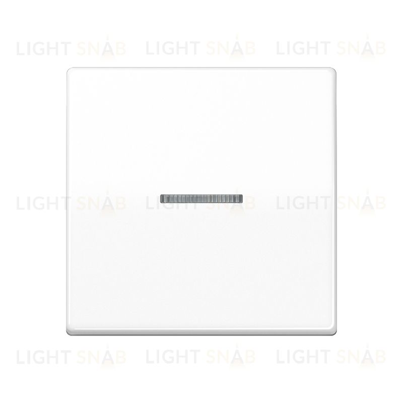 Jung AS 500 Белая клавиша 1-я с подсветкой AS591KO5WW AS591KO5WW