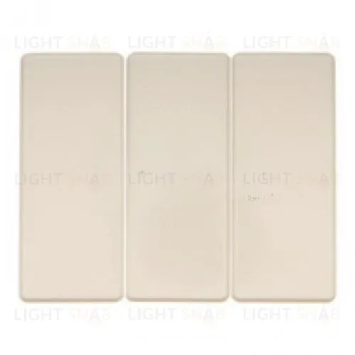 Клавиши для трехклавишного выключателя, Arsys, цвет: белый, глянцевый 14650002 14650002