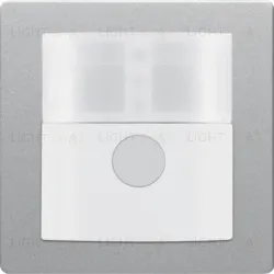 Инфракрасный датчик движения 1,1, Berker Q.1/Q.3, цвет: алюминиевый, с эффектом бархата 85341124 85341124