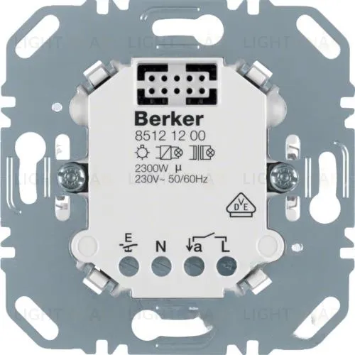 Berker.Net - Электронная вставка с релейным контактом 85121200 85121200