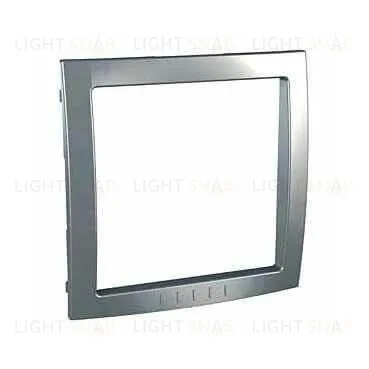 Вставка декоративная 1-ая Schneider Electric Unica серебро MGU4.000.60 MGU4.000.60 + MGU40.60