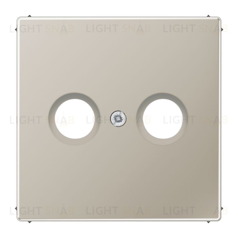 Jung LS 990 нержавеющая сталь накладка TV-FM розетки ES2990TV ES2990TV