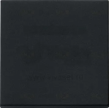 Клавиша 1-ная Gira S-55 черная матовая 0296005 0296005