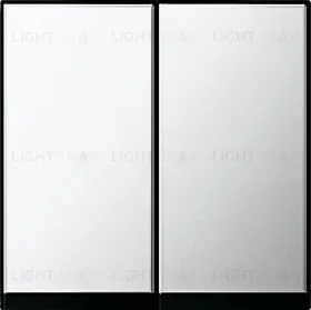 Gira S-55 Хром Клавиша 2-ая 0295605 0295605