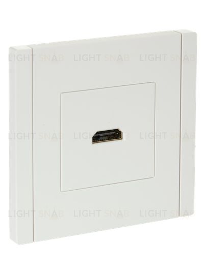 HDMI розетка одинарная тип А IEK Forte&Piano, белый FP-H10-K01 FP-H10-K01