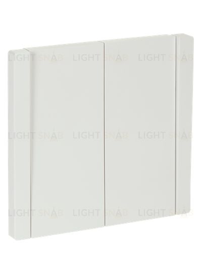 Выключатель 2-клавишный 10А IEK Forte&Piano белый FP-V20-0-10-1-K01 FP-V20-0-10-1-K01