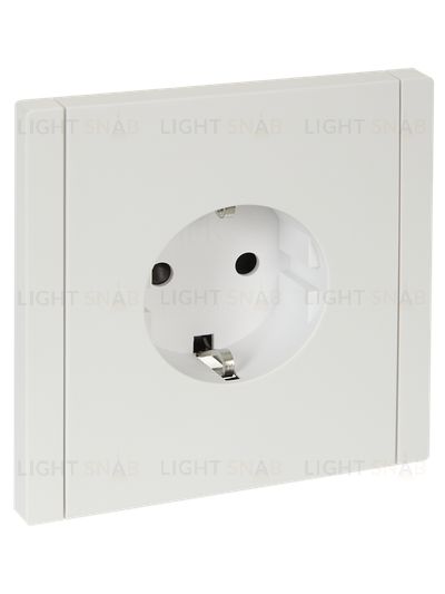 Розетка с заземлением с защитными шторками 16А IEK Forte&Piano белый FP-R14-16-K01 FP-R14-16-K01