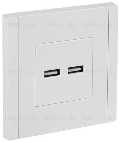 Розетка USB двойная A+A 3,1А IEK Forte&Piano белый FP-U21-D31-K01 FP-U21-D31-K01