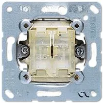 Jung механизм 2 клавишного переключателя возвратно-нажимного 509TU 509TU