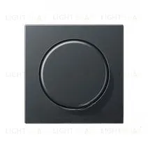 Jung A 500 Антрацит накладка светорегулятора поворотного A1740BFANM A1740BFANM