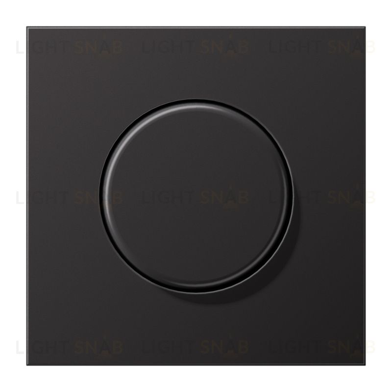 JUNG LS 990 темный алюминий накладка светорегулятора поворотного AL1940D AL1940D