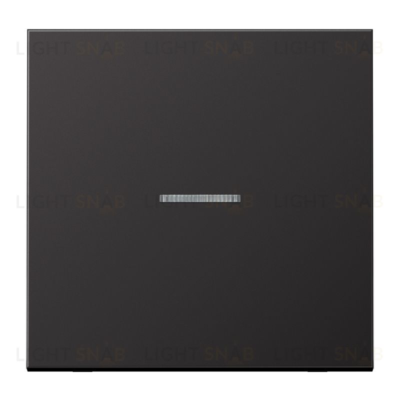 JUNG LS 990 темный алюминий клавиша 1-ая с подсветкой AL2990KO5D AL2990KO5D