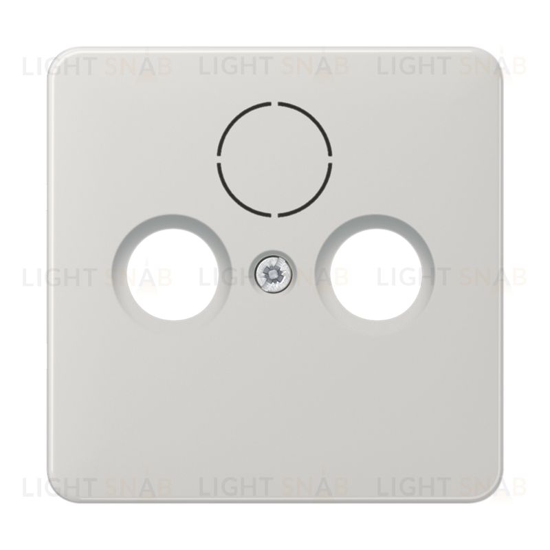 Jung CD 500/CD plus крышка для SAT-TV-розетки; светло-серая CD561SATLG CD561SATLG