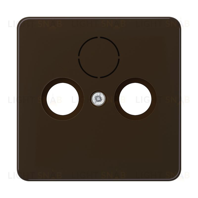 Jung CD 500/CD plus крышка для SAT-TV-розетки; коричневая CD561SATBR CD561SATBR