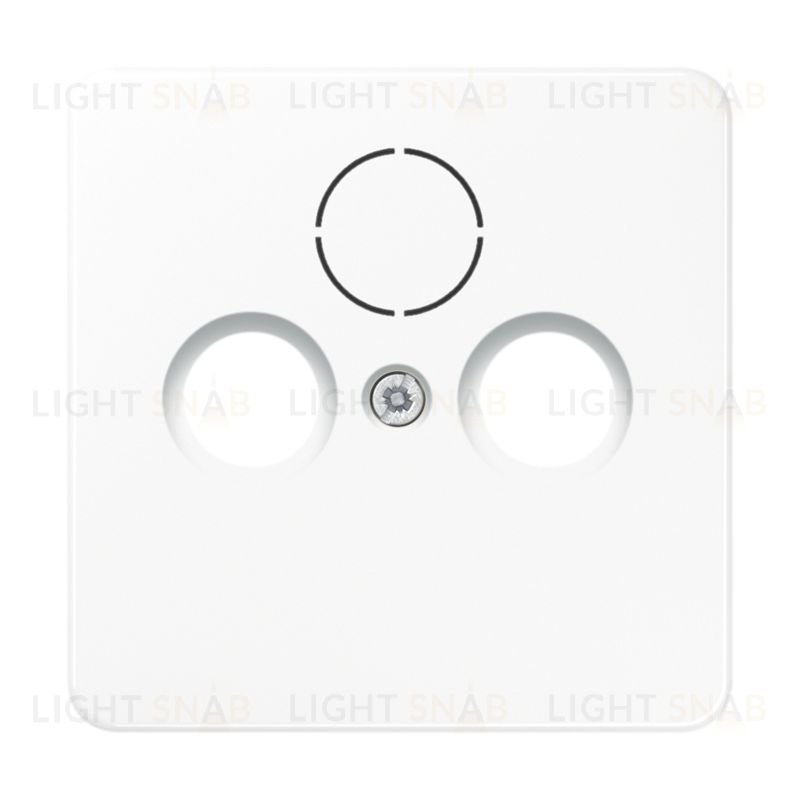 Jung CD 500/CD plus крышка для SAT-TV-розетки; белая CD561SATWW CD561SATWW