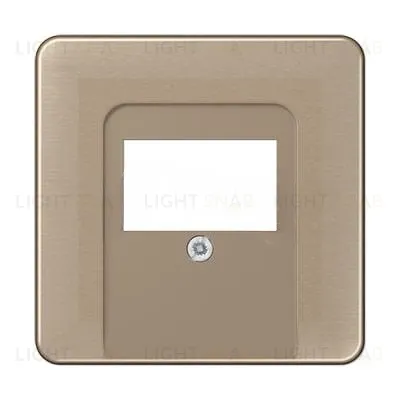 Jung CD 500/CD plus крышка для ТАЕ розетки; золотая бронза CD569TGB CD569TGB