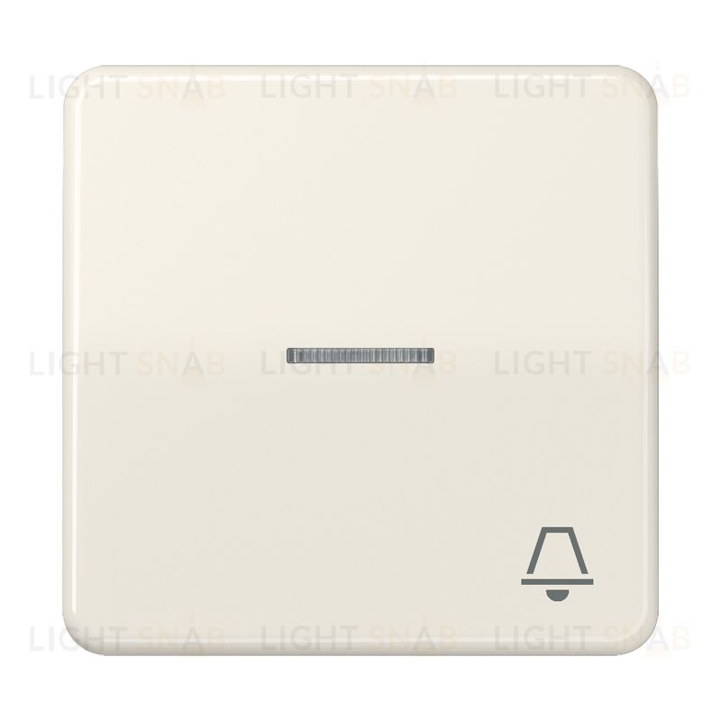 Jung CD 500/CD plus клавиша с окошком для выключателя и кнопки с подсветкой; слоновая кость CD590KO5 CD590KO5