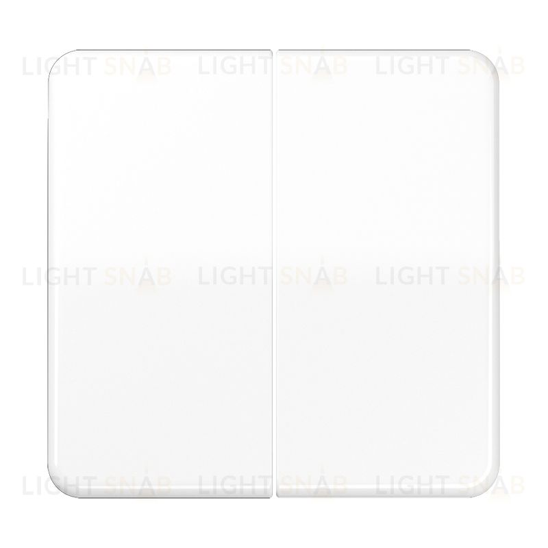 Jung CD 500/CD plus Клавиши для сдвоенных выключателей и кнопок; белые CD595WW CD595WW