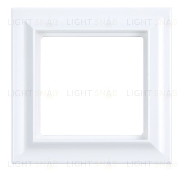 Рамка одинарная Jung Eco Profi Standart белый матовый EPS481WWM EPS481WWM