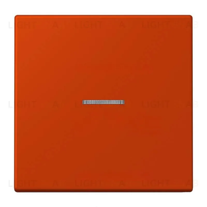 Клавиша одинарная с подсветкой LS 990 Les Couleurs Le Corbusier rouge vermillon 59 LC990KO54320A LC990KO54320A