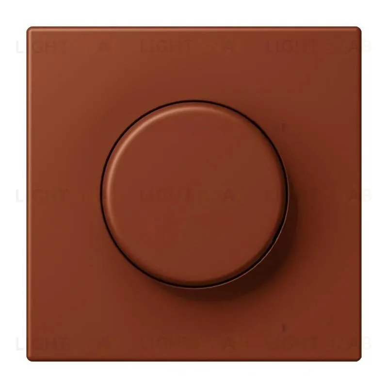 Лицевая панель светорегулятора Jung Le Corbusier terre sienne brulee 59 LC19404320D LC19404320D