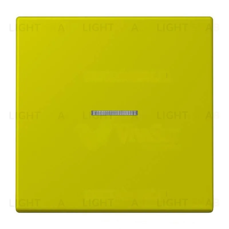 Клавиша одинарная с подсветкой LS 990 Les Couleurs Le Corbusier vert olive vif LC990KO54320F LC990KO54320F