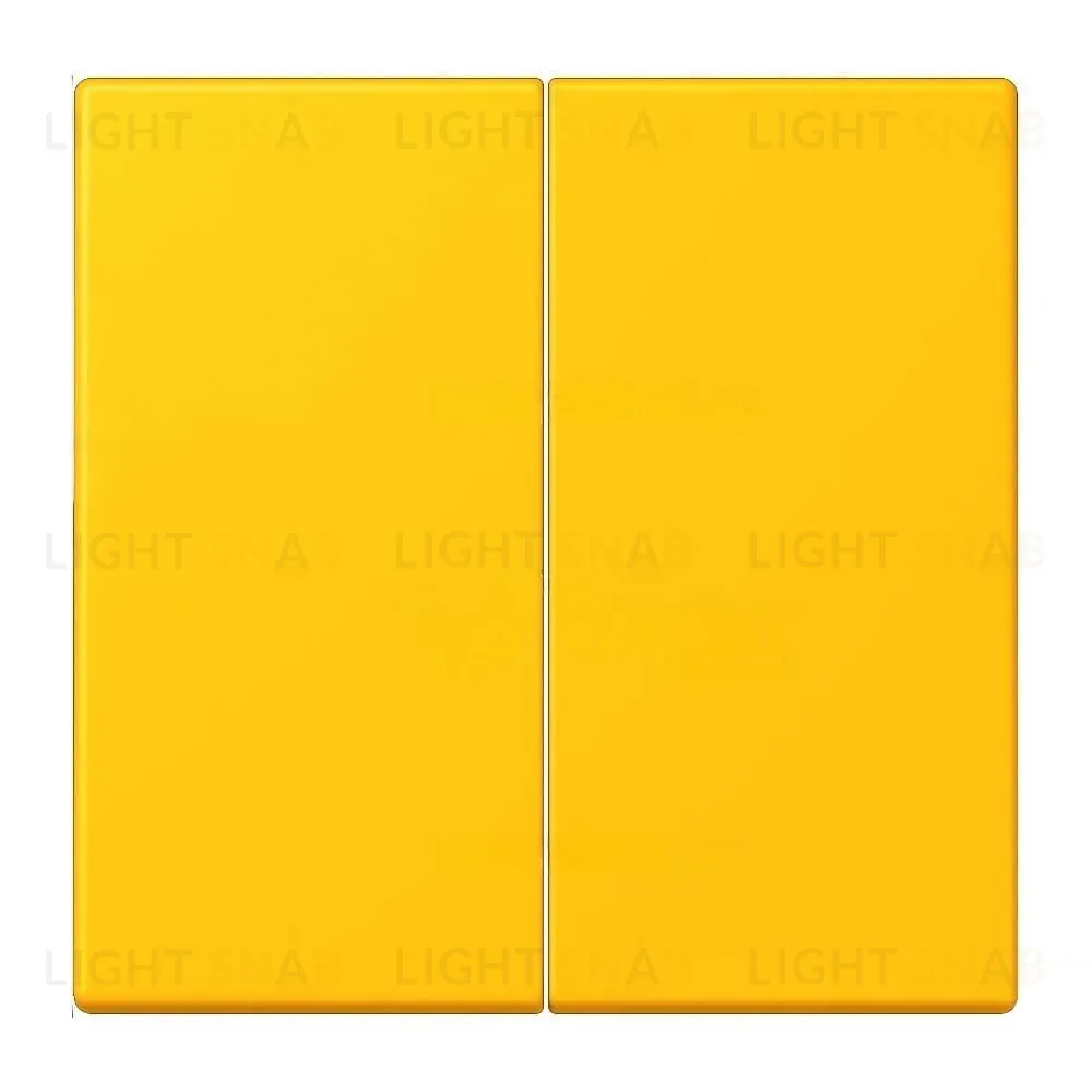 Клавиши двойная LS 990 Les Couleurs Le Corbusier le jaune vif LC9954320W LC9954320W