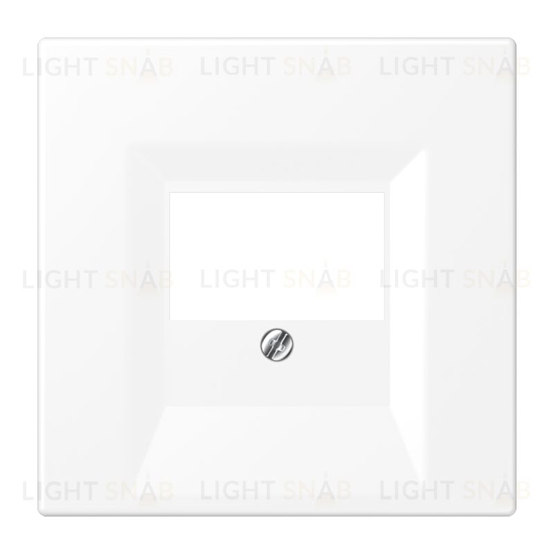 JUNG LS 990 Белый матовый Плата для USB-зарядных устройств и TAE-розеток, фиксация винтом LS969TWWM LS969TWWM