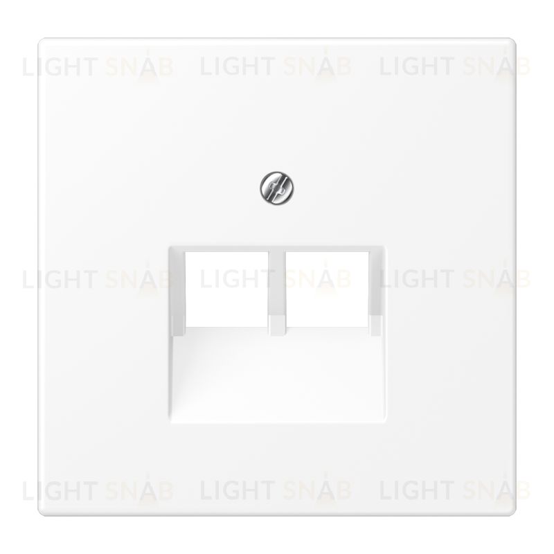 JUNG LS 990 Белый матовый Плата для двух модулей, фиксация винтом LS969-2UAWWM LS969-2UAWWM