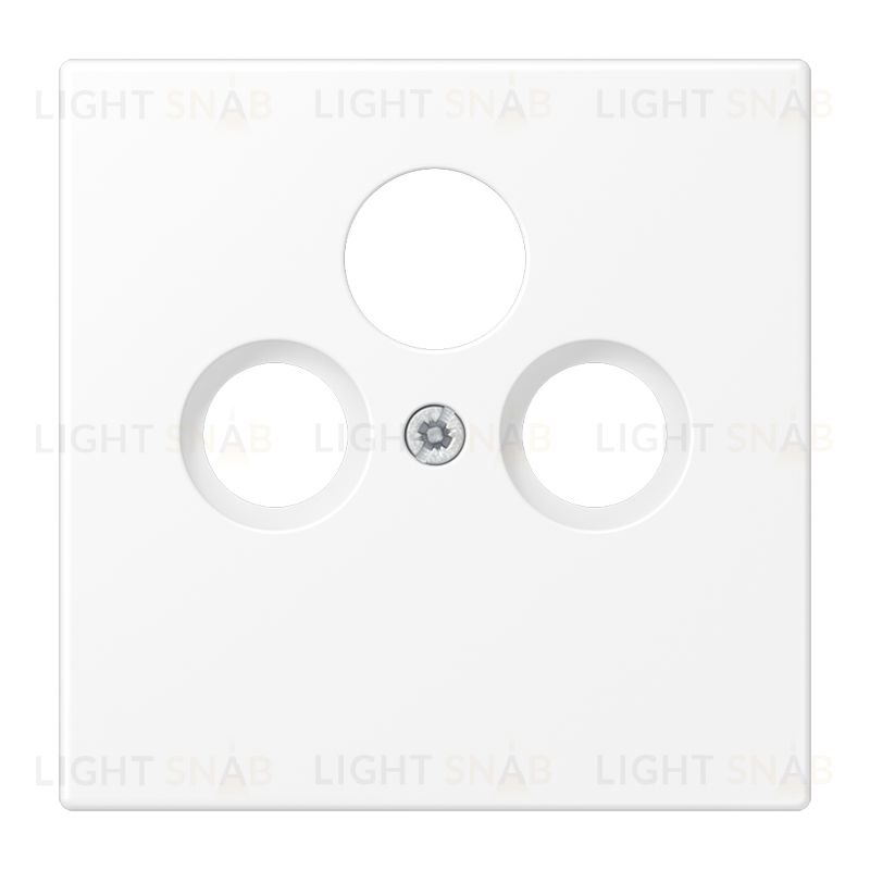 JUNG LS 990 Белый матовый Kрышка для TV-FM-SAT розеток LS990SATWWM LS990SATWWM