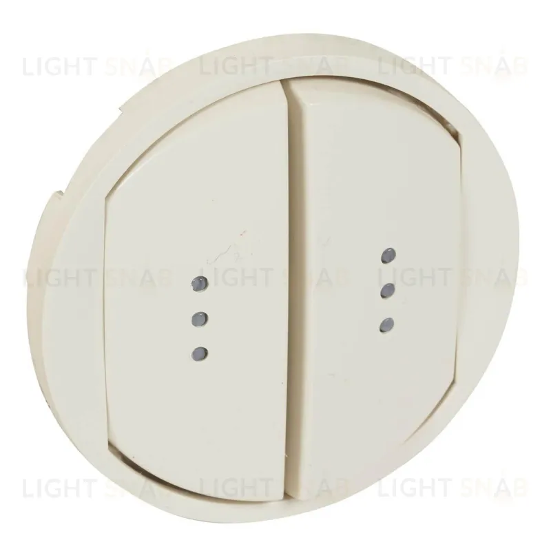 Legrand Celiane Беж Клавиша 2-ая с подсветкой 66211 66211