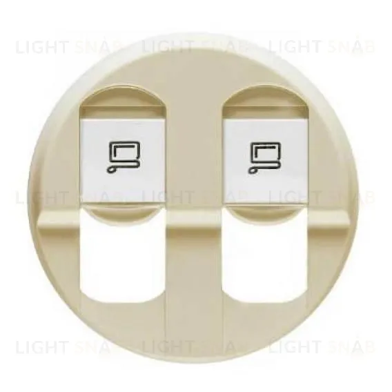 Legrand Celiane Беж Накладка компьютерной 2-ой розетки 66236 66236