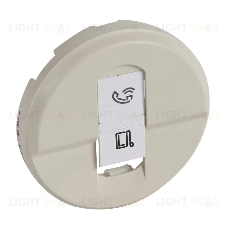 Legrand Celiane Беж Накладка компьютерной 1-ой розетки 66235 66235