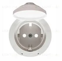 Legrand Celiane Бел Накладка розетки c/з IP44 для механизма 67153 67841 67841