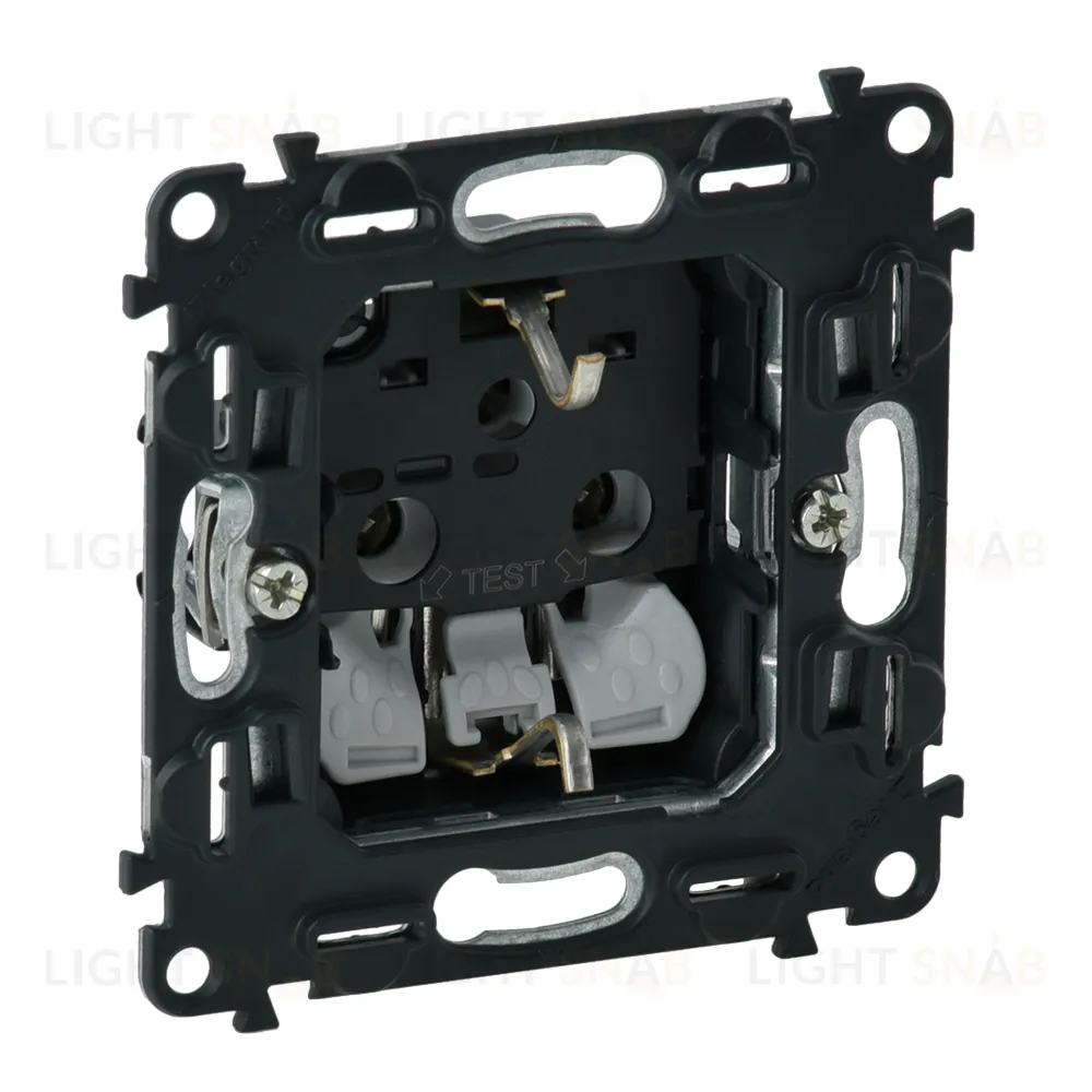 Valena IN'MATIC. Механизм силовой розетки с заземлением 16А 250В. Безвинтовые зажимы. 753021 753021