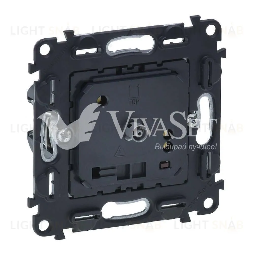 Valena IN'MATIC. Механизм термостата для теплых полов с датчиком.16А 250В.Винтовые зажимы 752034 752034