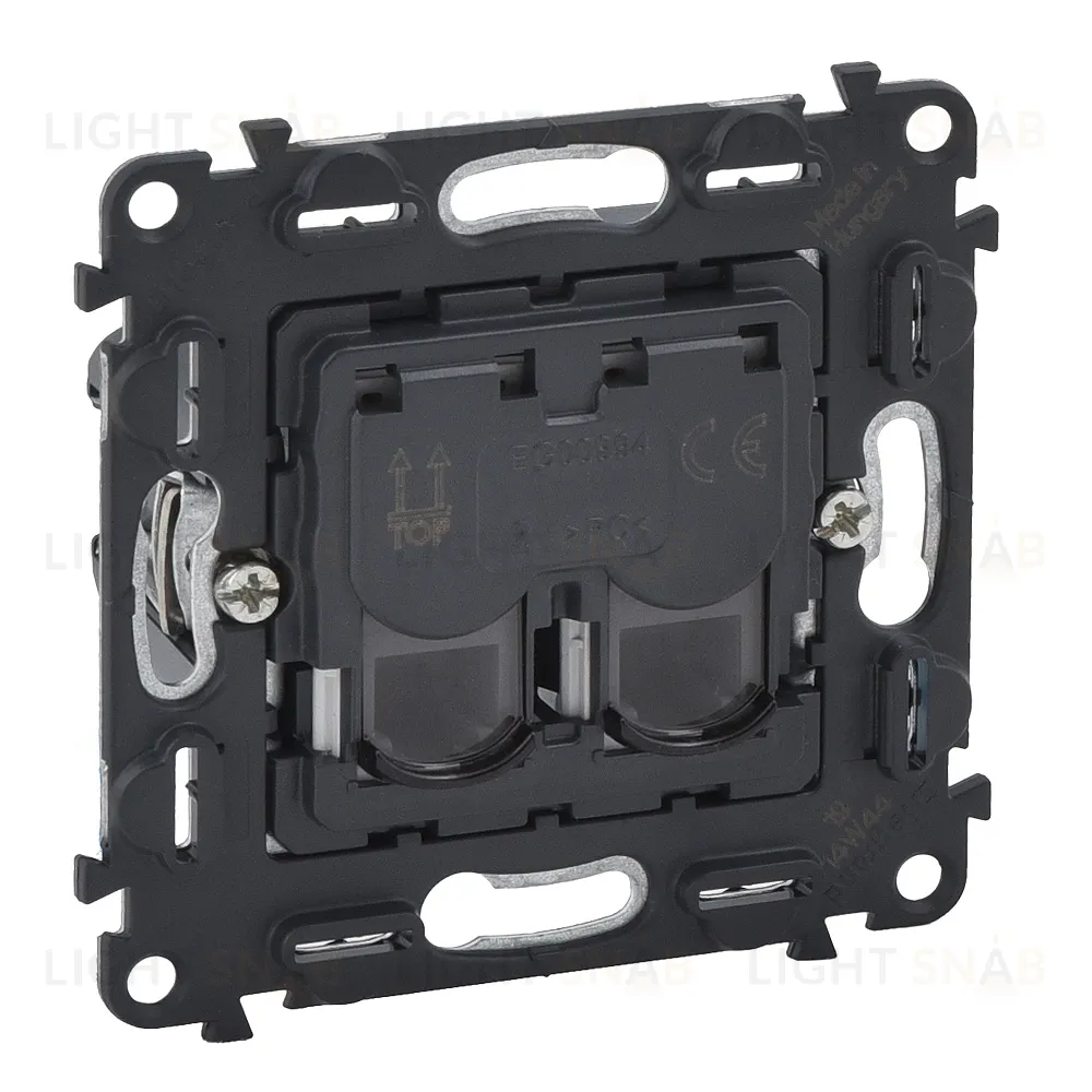 Valena IN'Matic Механизм двойной телефонной розетки RJ11 753039 753039