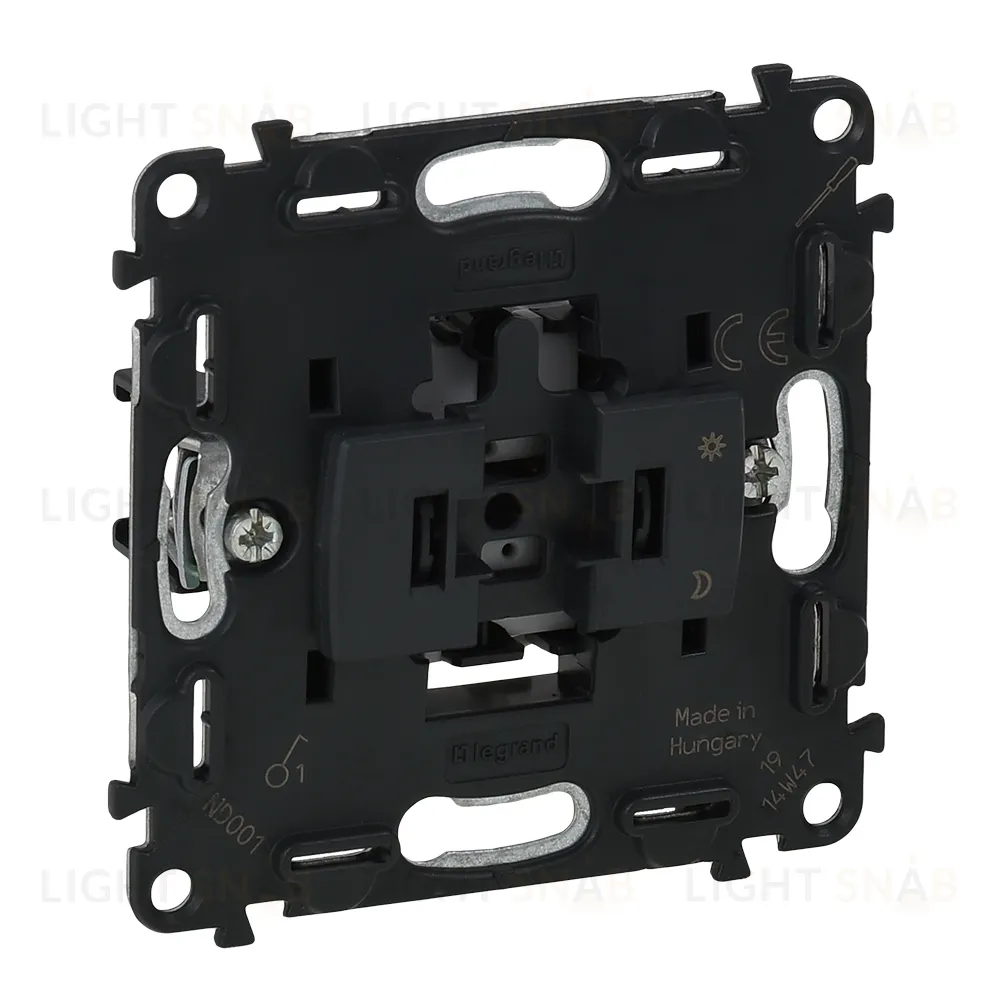 Valena IN'MATIC Механизм выключателя 1 клавишного 10АХ 250В. Безвинтовые зажимы 752001 752001