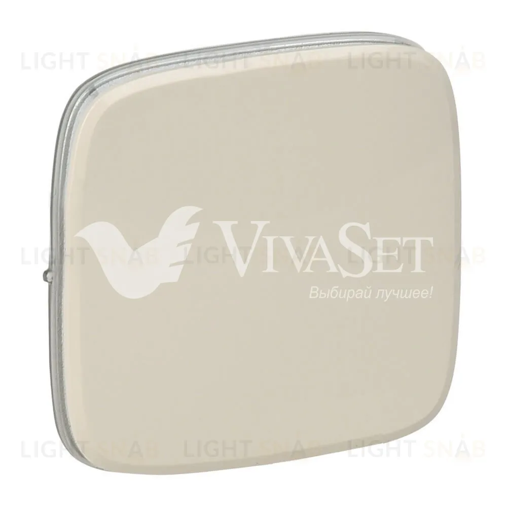 Valena ALLURE.Лицевая панель для выключателей одноклавишных.Слоновая кость 755006 755006