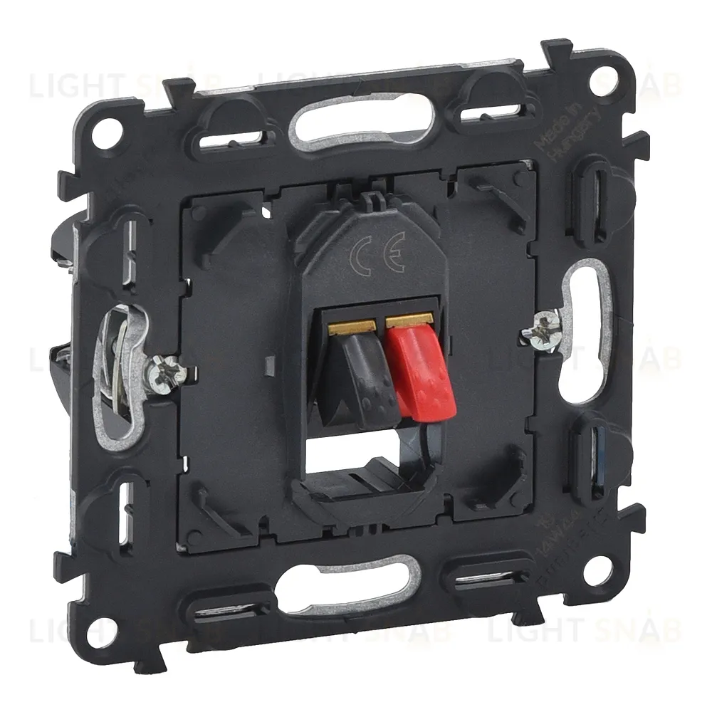 Valena IN'Matic Механизм одинарной аудиорозетки с пружинными зажимами. 753072 753072